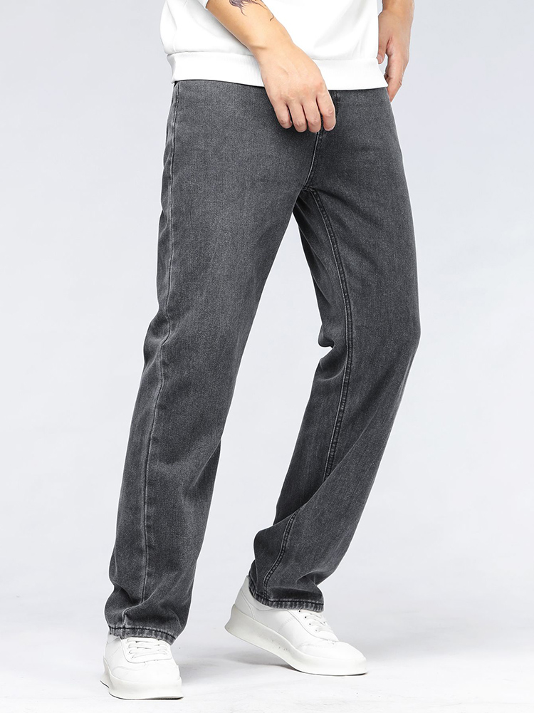 Men'S Fashion With Baggy Jeans - 남성용 한국 패션 배기 진 클래식
