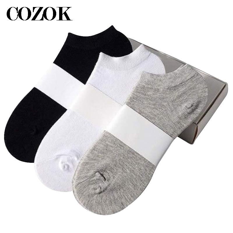 Socks Ankle Men - 10pcs = 5 쌍 남성 양말