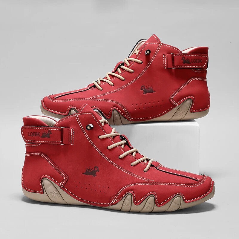 Men'S Fashion Footwear - 남성용 가죽 캐주얼 신발 운동화 패션