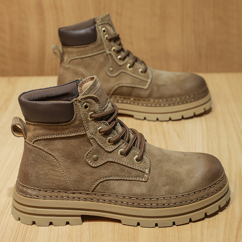 Men'S Fashion Footwear - 남성용 패션 봄 플랫폼 부츠 편안한