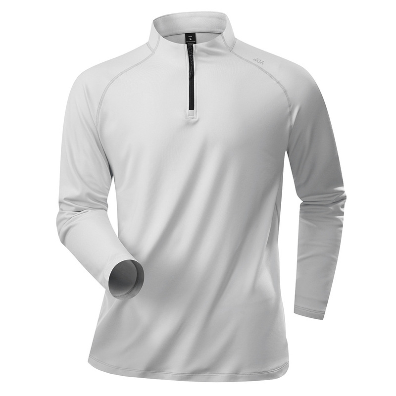 Mens Fashion Quarter Zip - QICHE Men Fleece Lined Half Zip