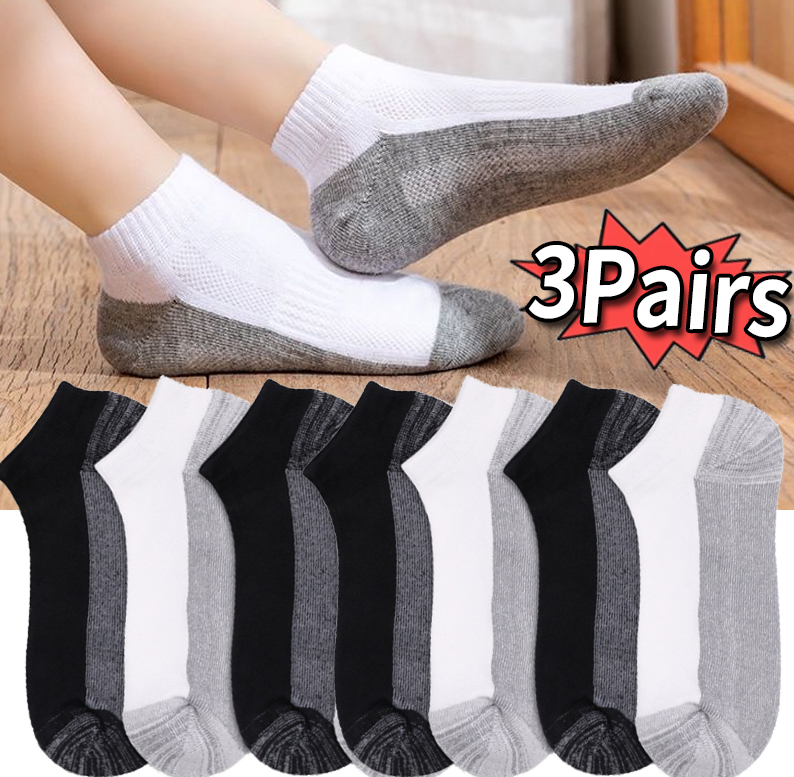 Socks Ankle Men - 여름 얇은 발목 양말 남성 통기성