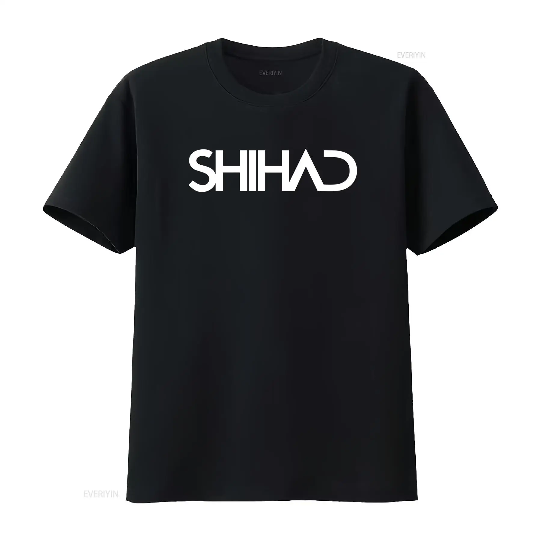 Mens Fashion Black Shirt - 시하드 새로운 유행 티셔츠 모든 사이즈(S,