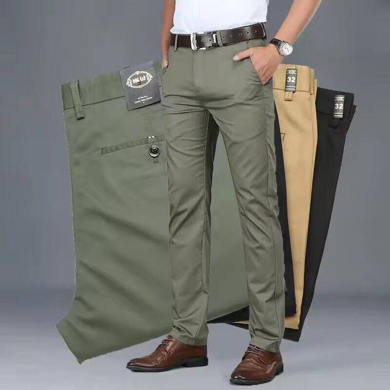 Men Fashion Korean Style - 2024 여름 얇은 남성 비즈니스 캐주얼