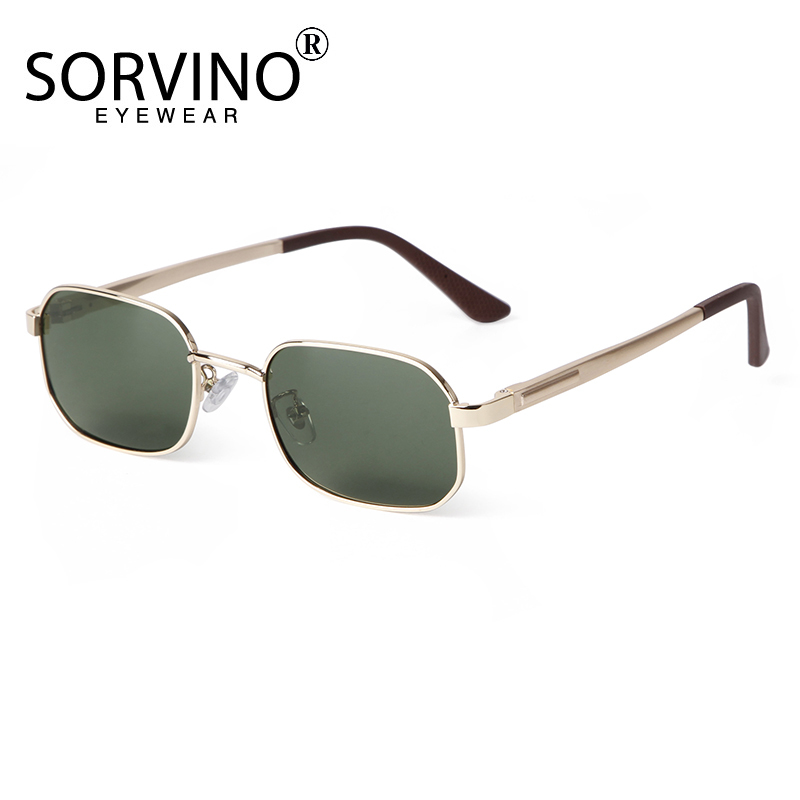 Men'S Fashion Zara - SORVINO 패션 작은 직사각형 선글라스, 트렌디