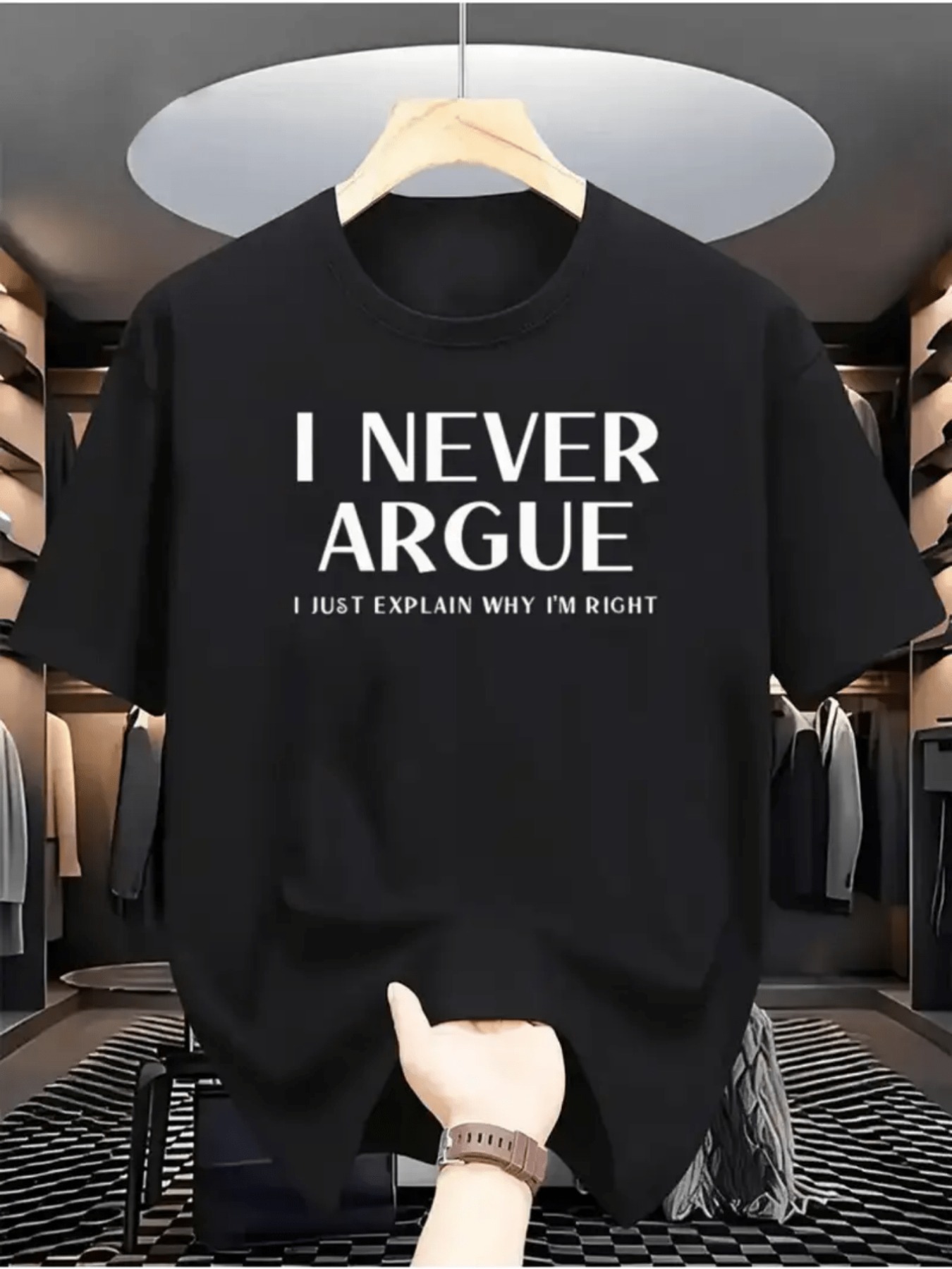 Men'S Fashion Explained - 나는 결코 논쟁하지 않는다, 나는 왜