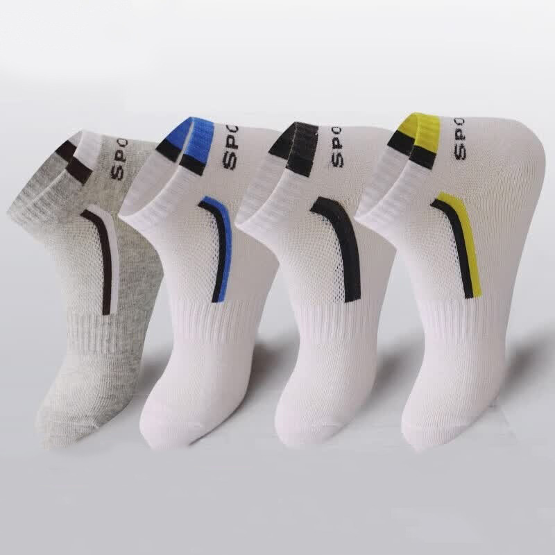 Socks Ankle Men - 2켤레/세트 남성용 면 혼합 양말 캐주얼