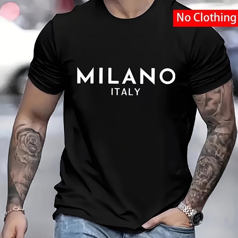 Milan Men'S Fashion - [패셔너블하고 다재다능한] 밀라노 이탈리아 레터 열전사