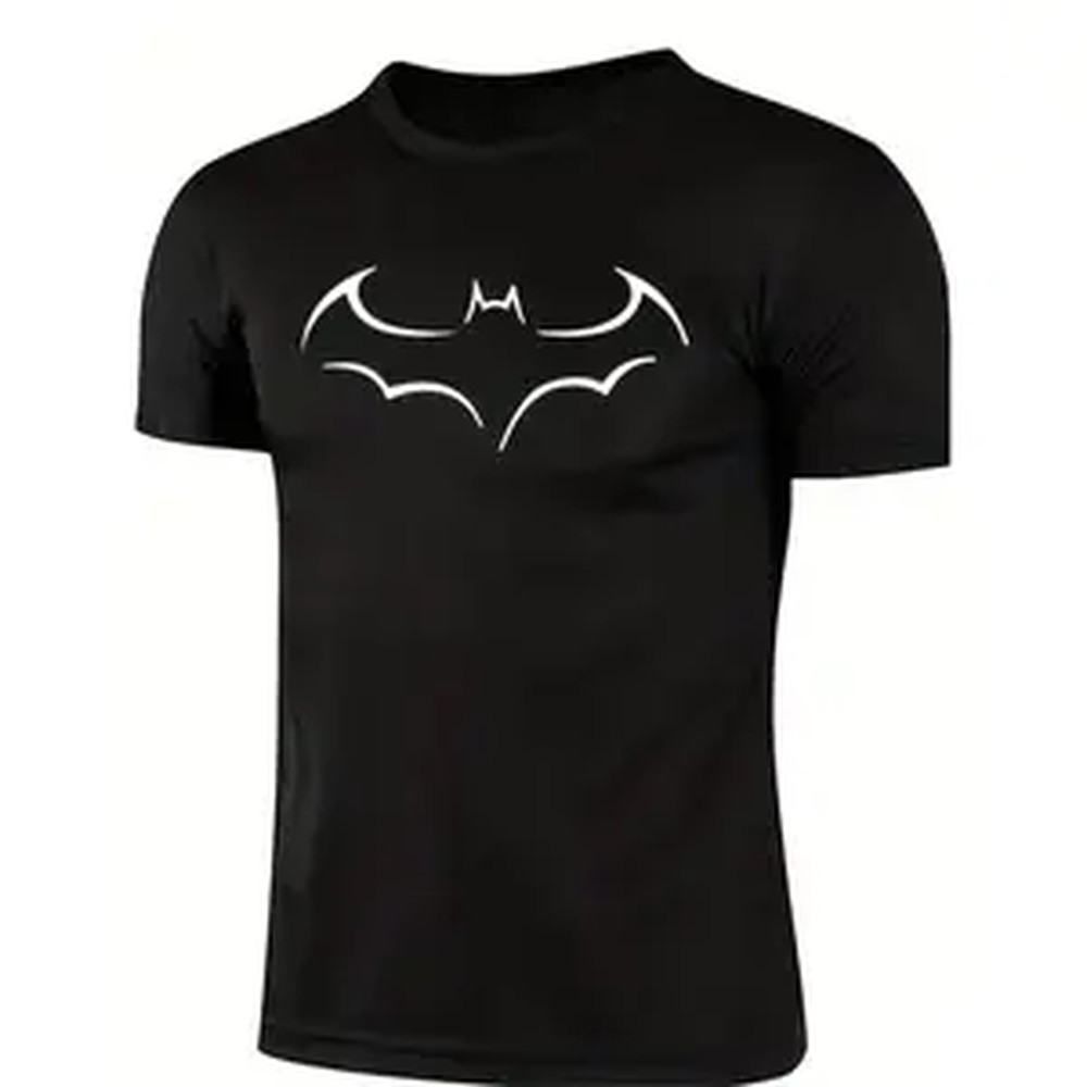 Mens Fashion Black Shirt - 100% 면 소재 골프 선물용 티셔츠