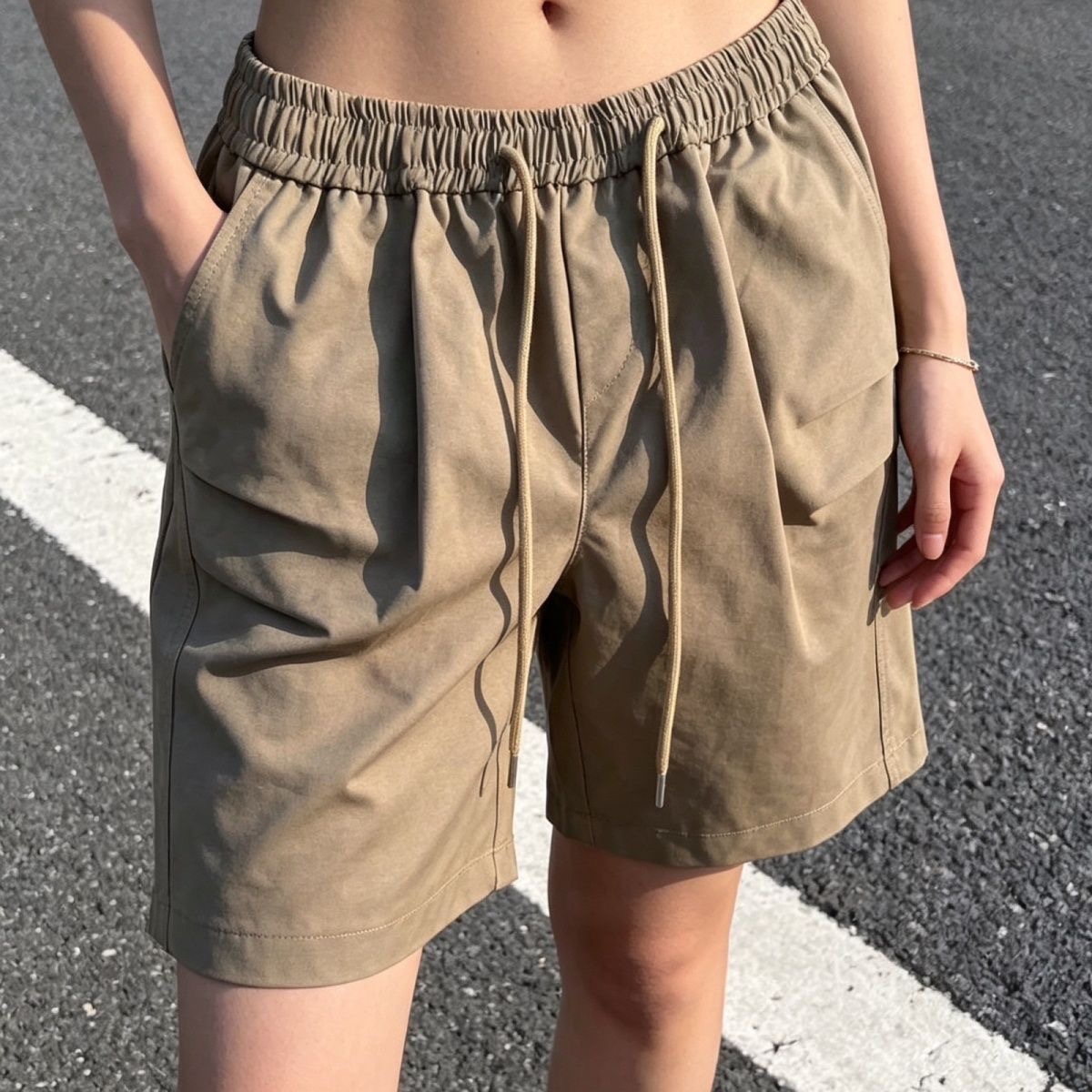 새로운 여름 패션 솔리드 컬러 아메리칸 스타일 작업복  - Mens Fashion Workwear 리뷰 및 가격