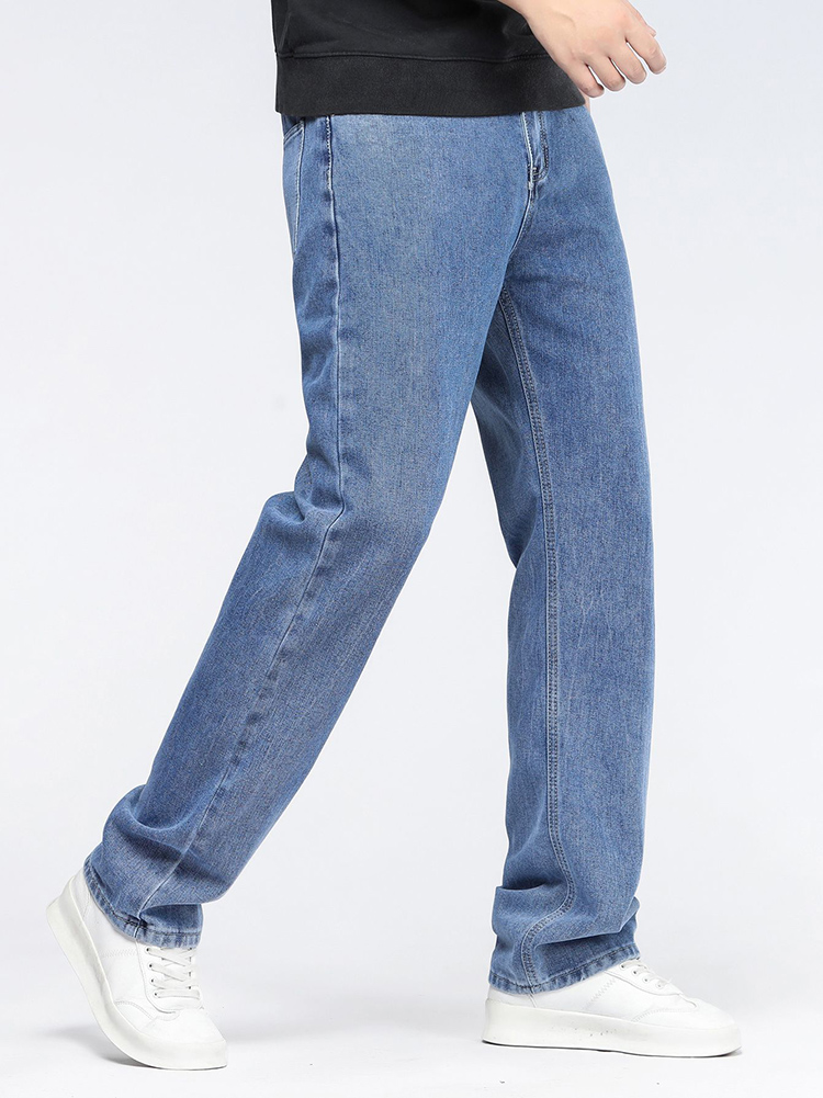 남성용 한국 패션 배기 진 클래식 올매치 솔리드 컬러  - Men'S Fashion With Baggy Jeans 리뷰 및 가격