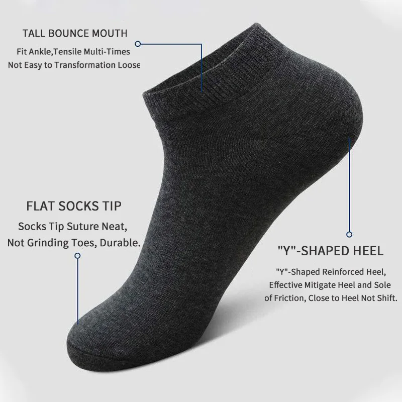 5켤레 유니섹스 캐주얼 무지 보트 양말 얇고 통기성 좋 - Socks Ankle Men 리뷰 및 가격