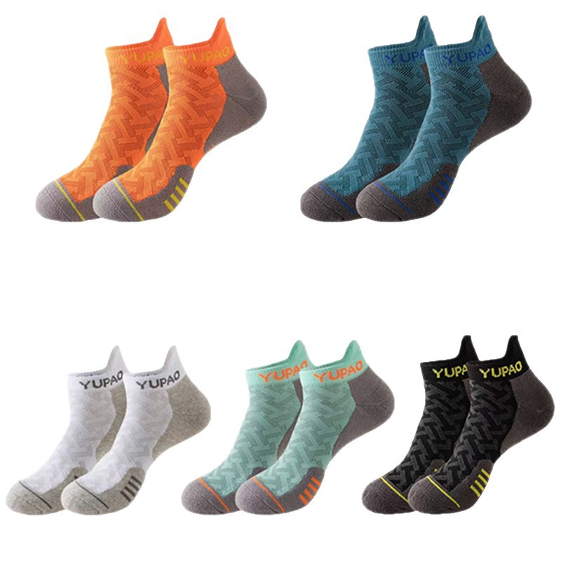 새로운 남성용 프로 스포츠 짧은 양말 두꺼운 타월 퀵  - Socks Ankle Men 리뷰 및 가격