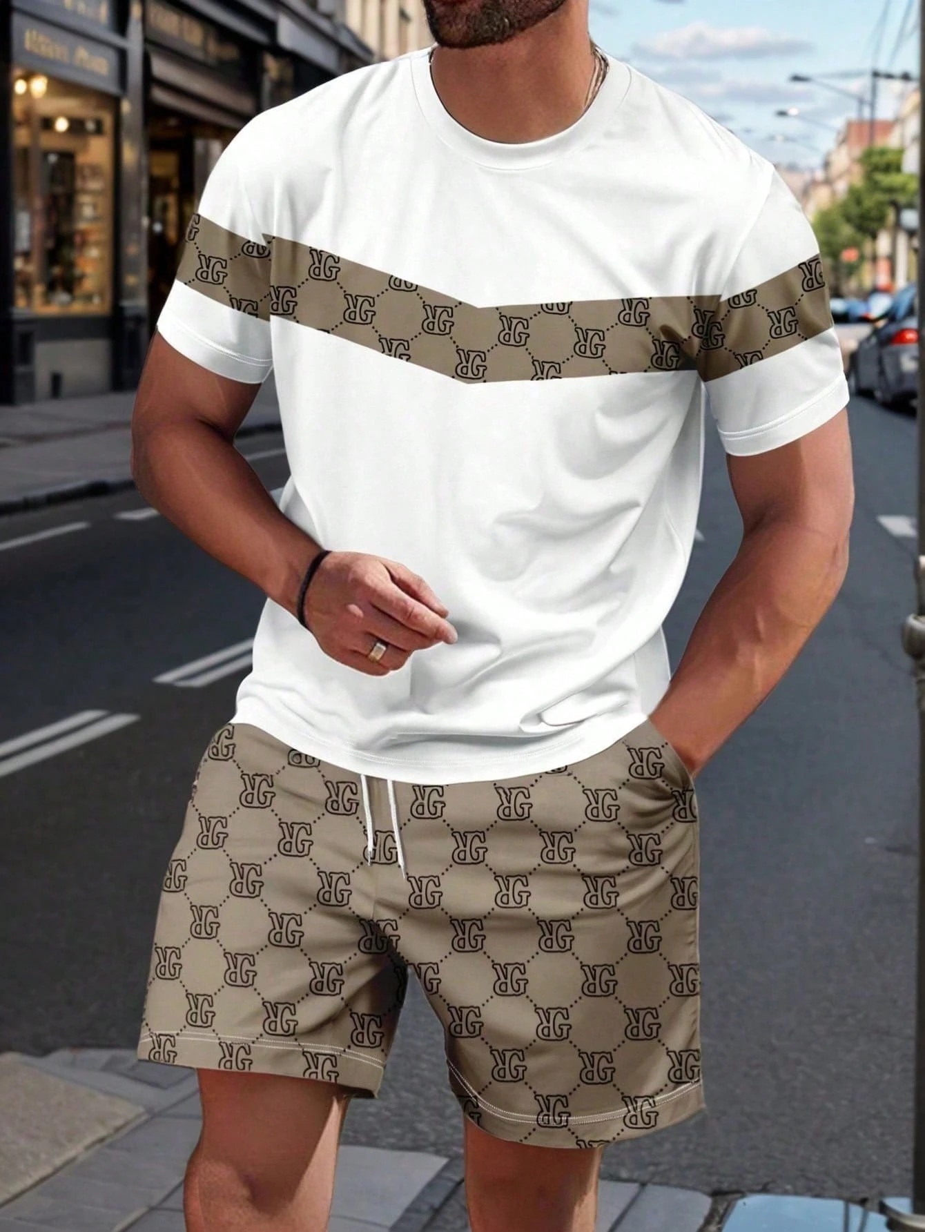 2026년 여름 남성복 3D 프린팅 패턴 통기성 경량  - Mens Fashion Workwear 리뷰 및 가격