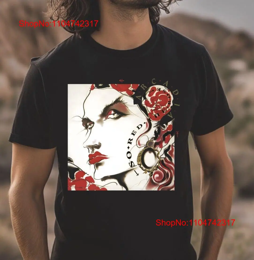 ARCADIA SO RED THE ROSE 블랙 T 셔 - Mens Fashion Black Shirt 리뷰 및 가격
