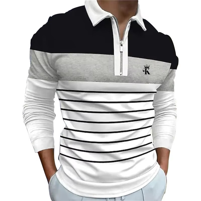 남성 폴로셔츠 지퍼 폴로 아웃도어 캐주얼 라펠 쿼터 지 - Mens Fashion Quarter Zip 리뷰 및 가격