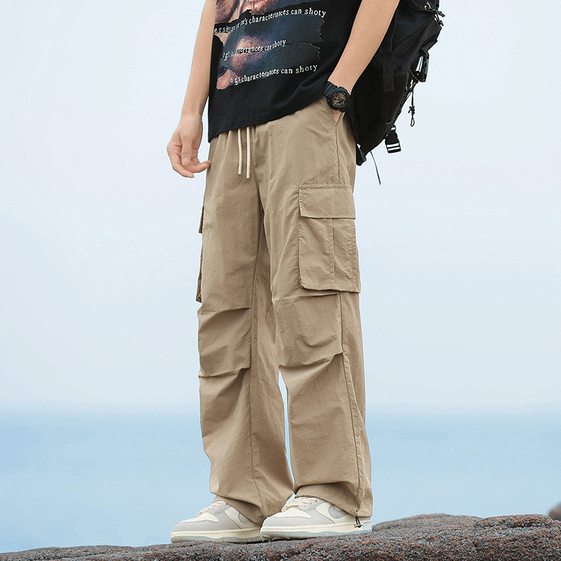 남성용 루즈핏 카고 팬츠 한국 패션 스트리트웨어 남성  - Men Fashion Korean Style 리뷰 및 가격