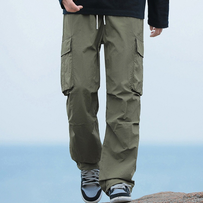 남성용 루즈핏 카고 팬츠 한국 패션 스트리트웨어 남성  - Men Fashion Korean Style 리뷰 및 가격