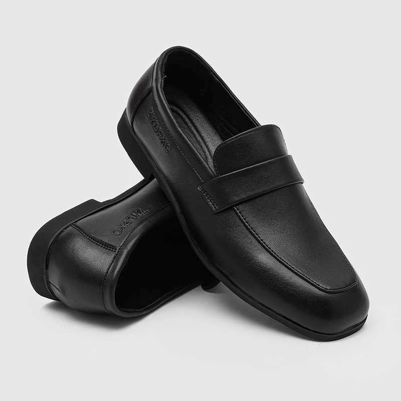 남성용 블랙 심플 패셔너블 로퍼는 부드럽고 섬세하며 우 - Men Fashion Elegant 리뷰 및 가격