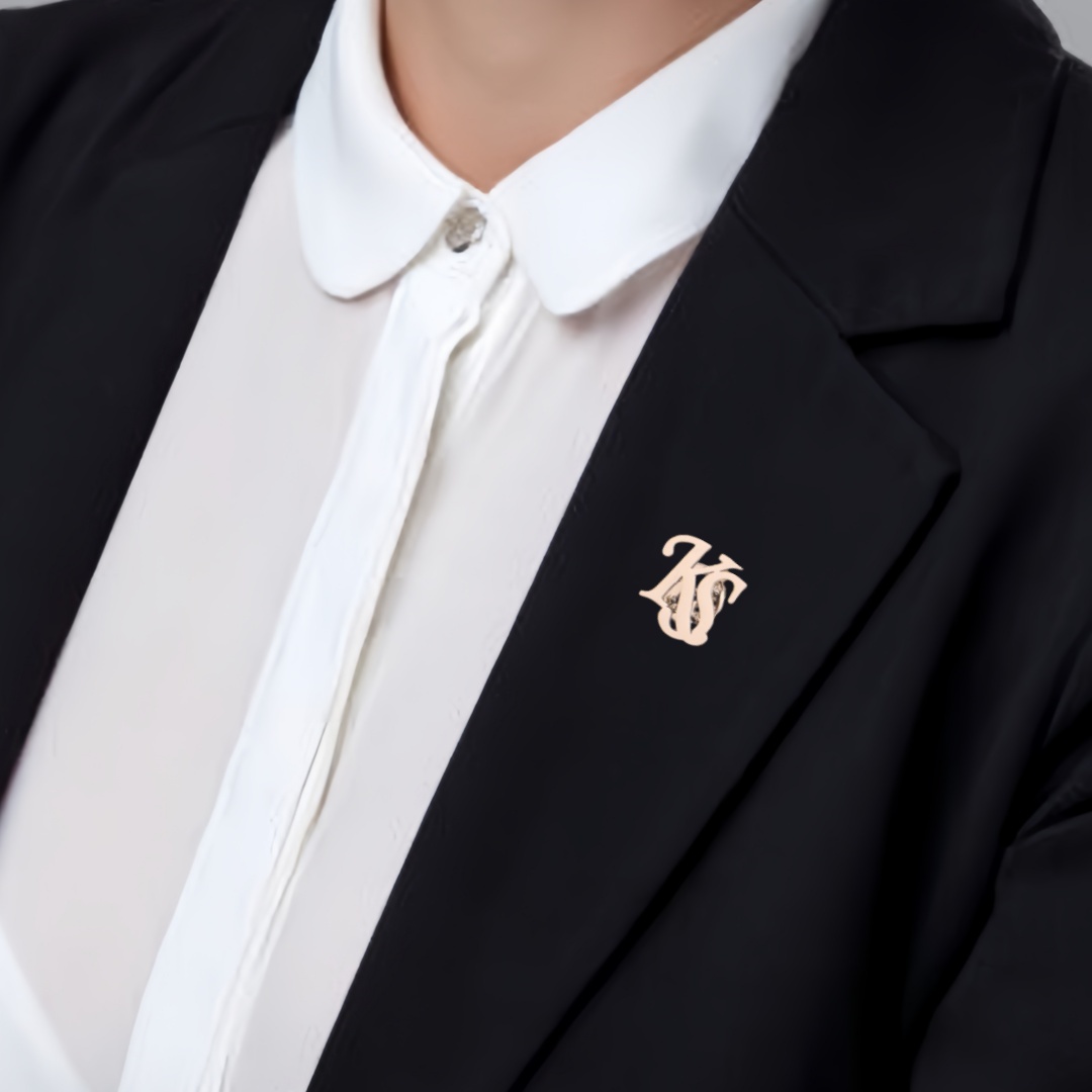 개인화 된 이니셜 자켓 옷깃 핀 독특한 편지 남자 스테 - Men'S Fashion Labels 리뷰 및 가격
