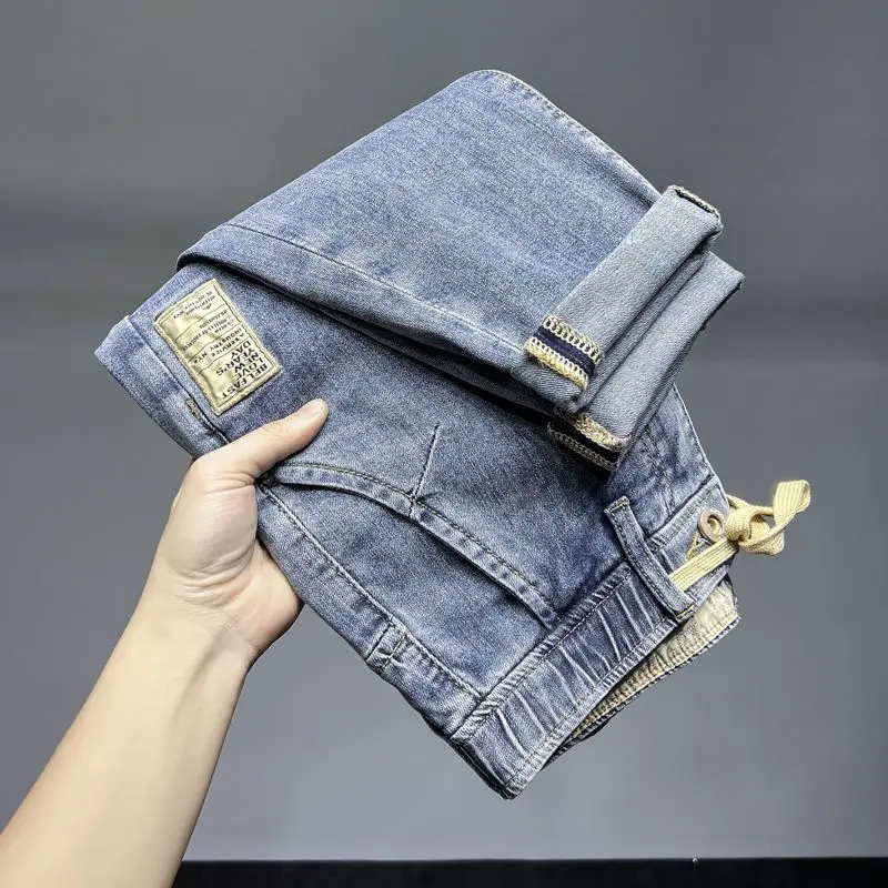 남성용 신축성 드로스트링 카고 워싱 의류, 테이퍼 배기 - Men'S Fashion With Baggy Jeans 리뷰 및 가격