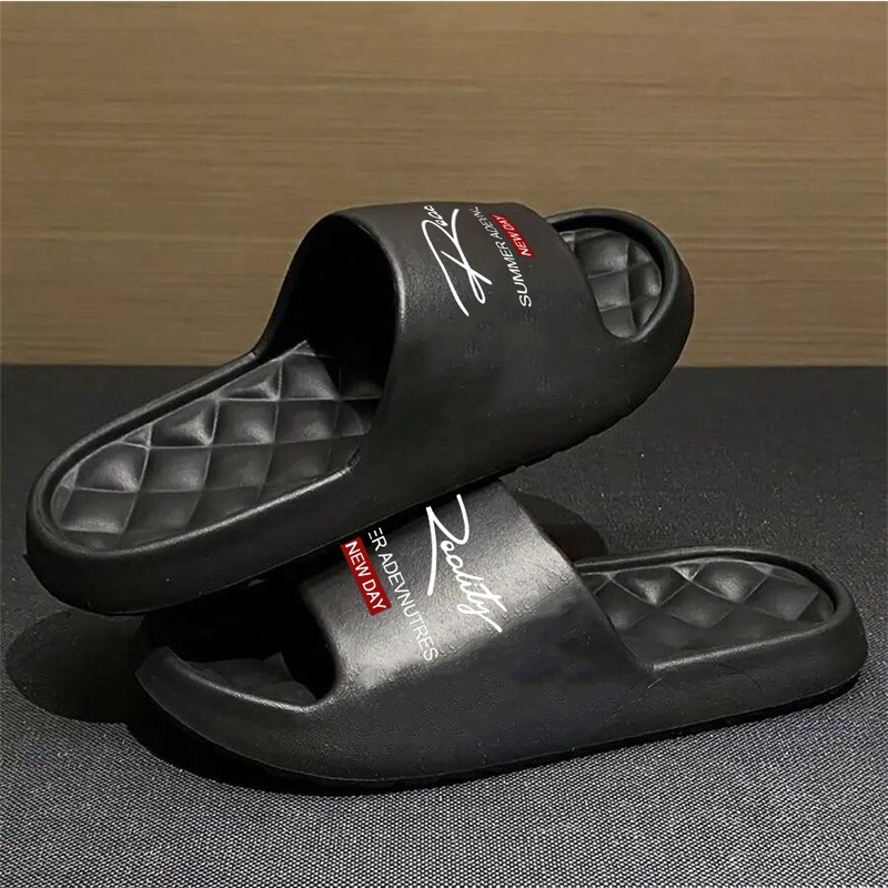 커플 슬리퍼 여성 남성용 부드러운 청키 슬라이드 홈 욕 - Men'S Fashion Footwear 리뷰 및 가격
