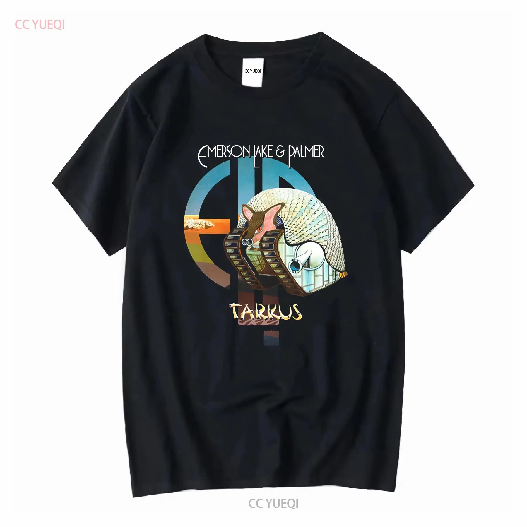 Tarkus ELP Emerson Lake and Pa - Mens Fashion Black Shirt 리뷰 및 가격