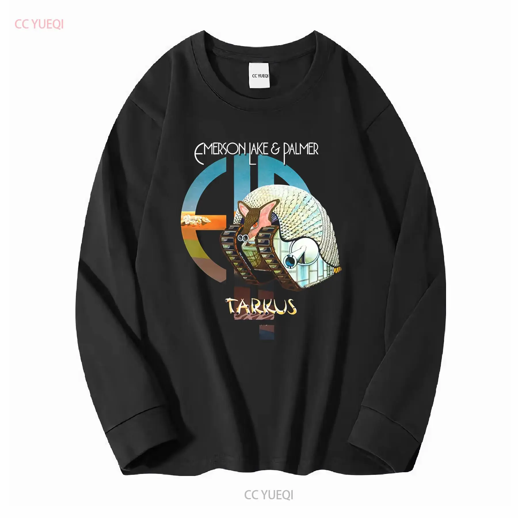 Tarkus ELP Emerson Lake and Pa - Mens Fashion Black Shirt 리뷰 및 가격