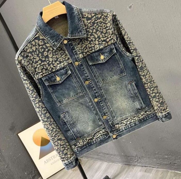 남성용 트렌디하고 멋진 한국 스타일 데님 재킷 패치워크 - Men Fashion Korean Style 리뷰 및 가격