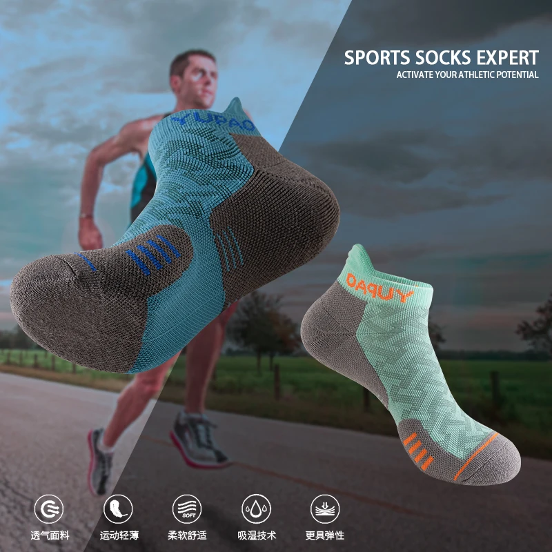 3 쌍 새로운 남성 전문 스포츠 짧은 양말 두꺼운 수건 - Socks Ankle Men 리뷰 및 가격
