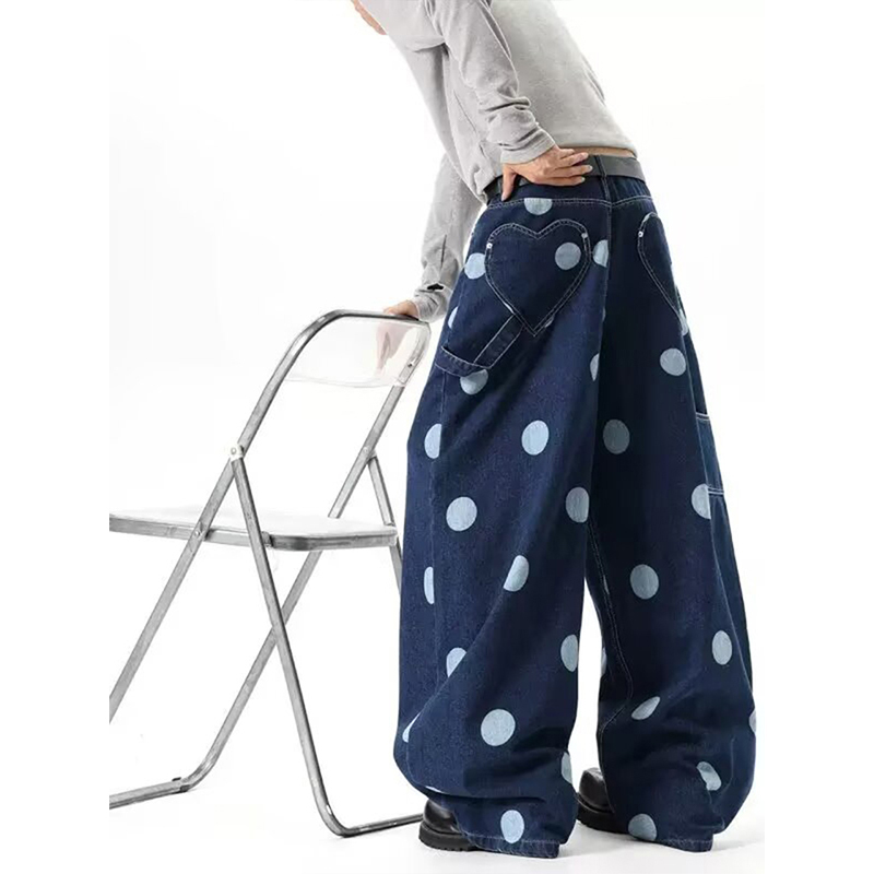 패션 남성용 와이드 레그 데님 바지, 로우 웨이스트,  - Men'S Fashion With Baggy Jeans 리뷰 및 가격