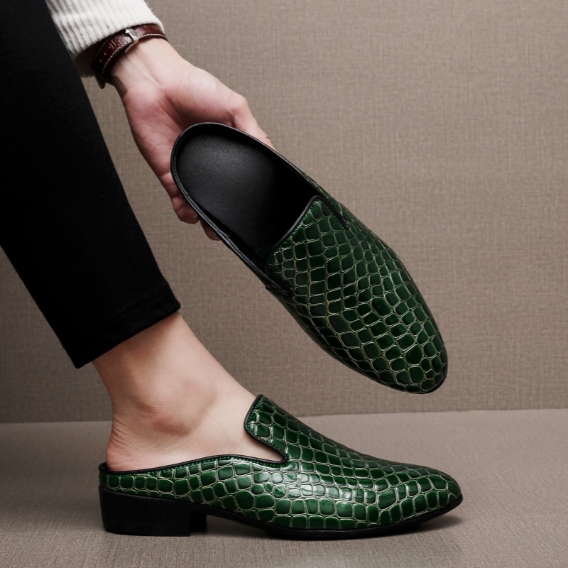 사이즈 40-50 새로운 남성 비즈니스 캐주얼 슬리퍼  - Men Fashion Elegant 리뷰 및 가격