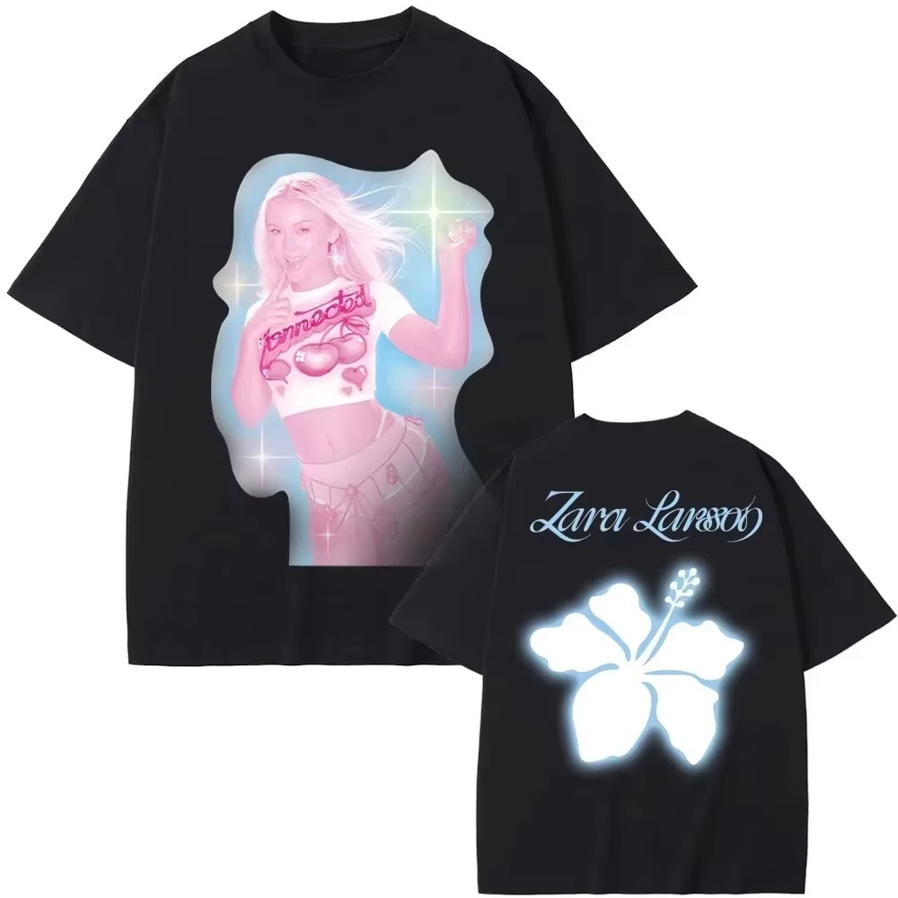 Zara Larsson 가수의 같은 스타일 티셔츠 Mi - Men'S Fashion Zara 리뷰 및 가격