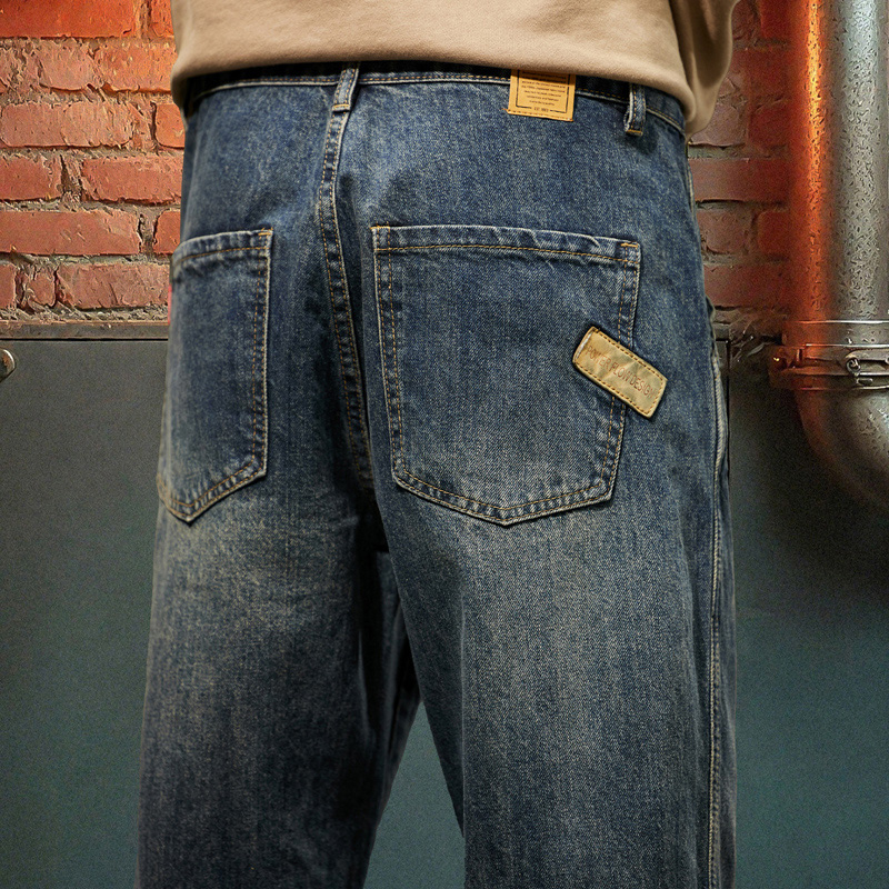 신상 남성용 루즈 진 패션 아웃도어 캐주얼 하렘 팬츠  - Men'S Fashion With Baggy Jeans 리뷰 및 가격