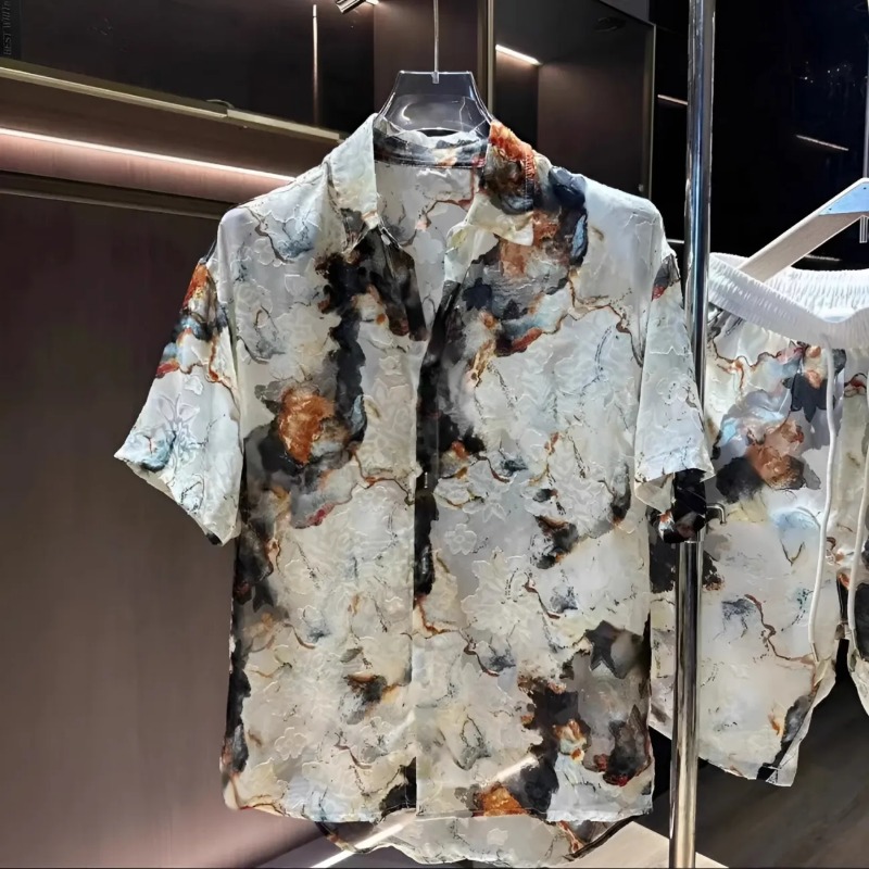 세련되고 캐주얼한 남성용 신상 고급 트렌디 프린트 반바 - Men'S Fashion Rules 리뷰 및 가격