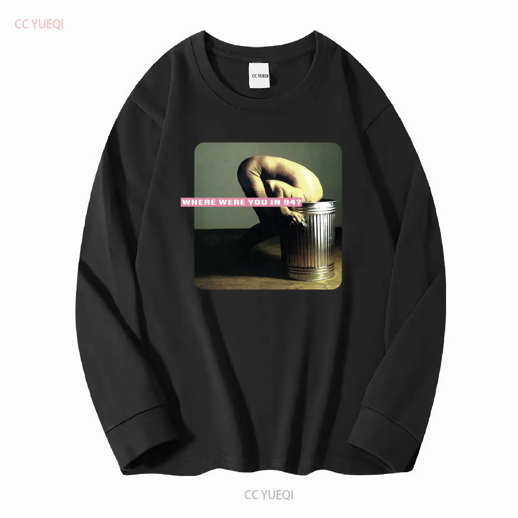 빈티지 테라피 밴드 트러블검 헤비 코튼 S-5XL 블랙 - Mens Fashion Black Shirt 리뷰 및 가격
