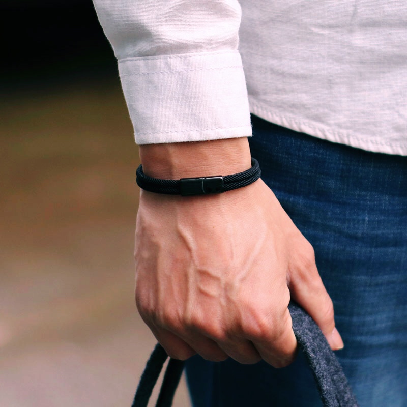 Noter 새로운 팔찌 남자 Bilayer 4mm 등급 - Milan Men'S Fashion 리뷰 및 가격