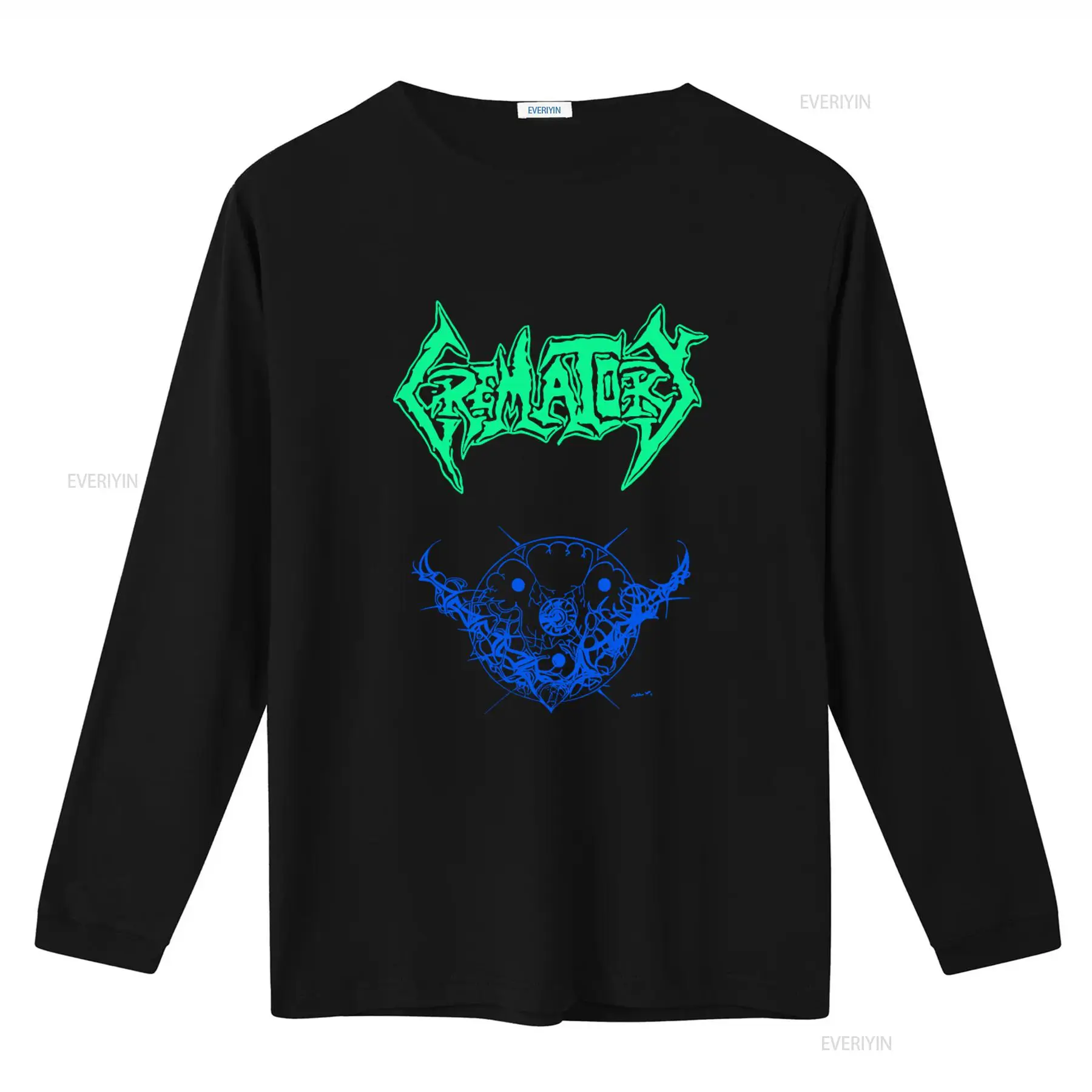 CREMATORY 1991 End of Life 빈티지 - Mens Fashion Black Shirt 리뷰 및 가격