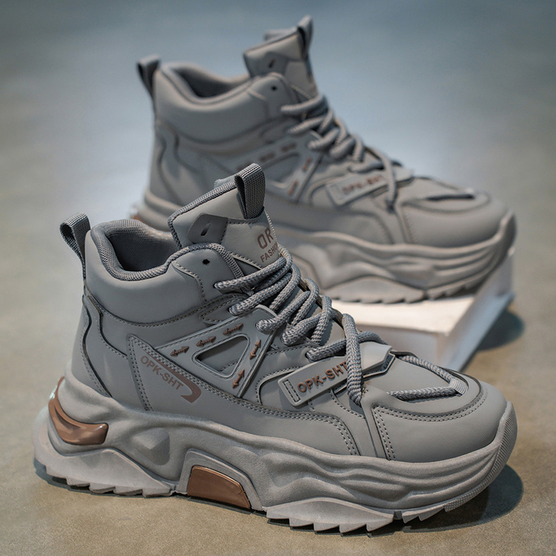 하이탑 통기성 미끄럼 방지 남성 신발 2025 가을 핫 - Men'S Fashion Footwear 리뷰 및 가격