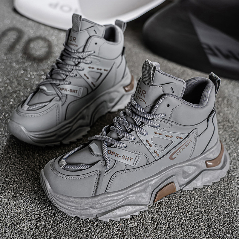 하이탑 통기성 미끄럼 방지 남성 신발 2025 가을 핫 - Men'S Fashion Footwear 리뷰 및 가격
