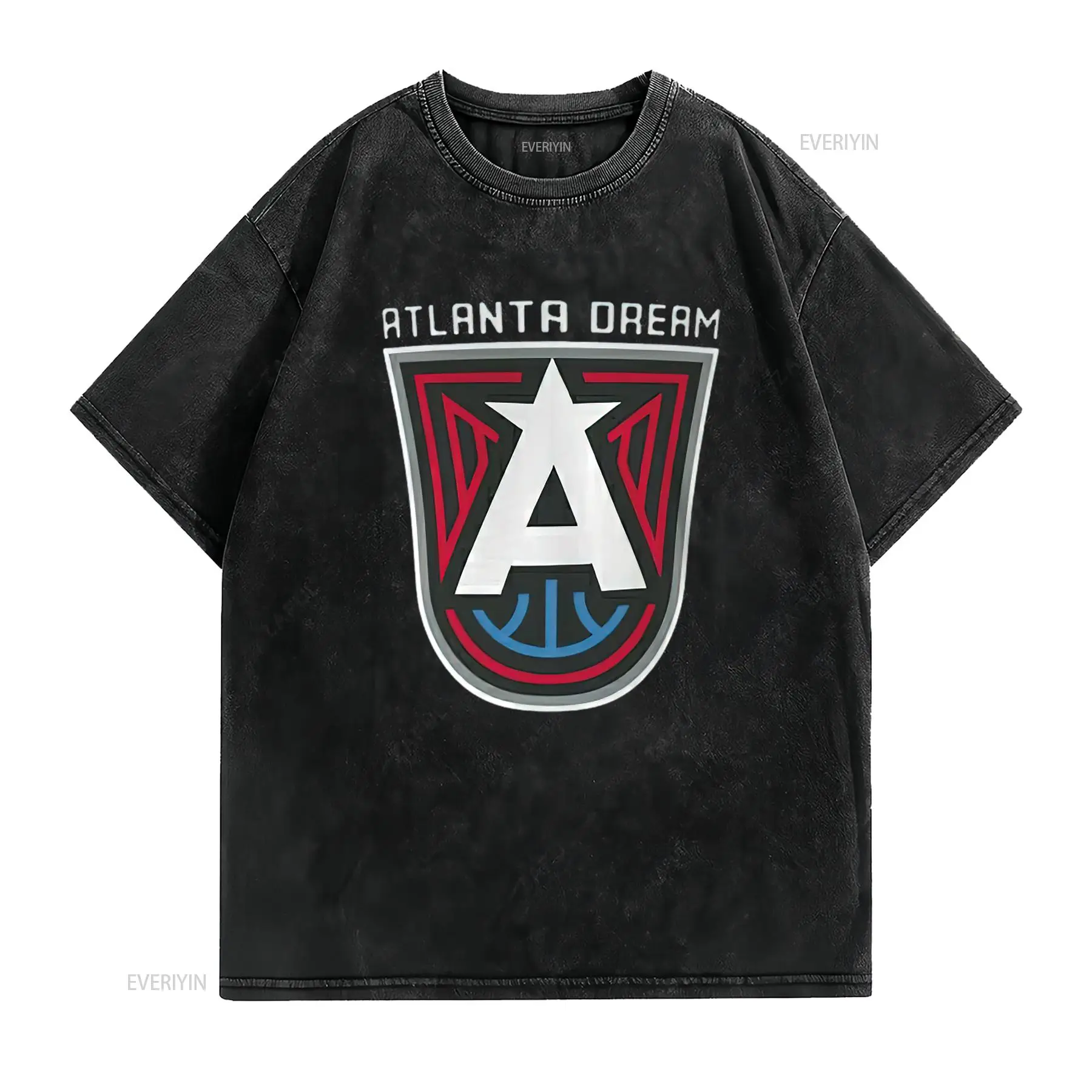 Mens Atlanta Dream 팬 베이스 티셔츠 블 - Mens Fashion Black Shirt 리뷰 및 가격