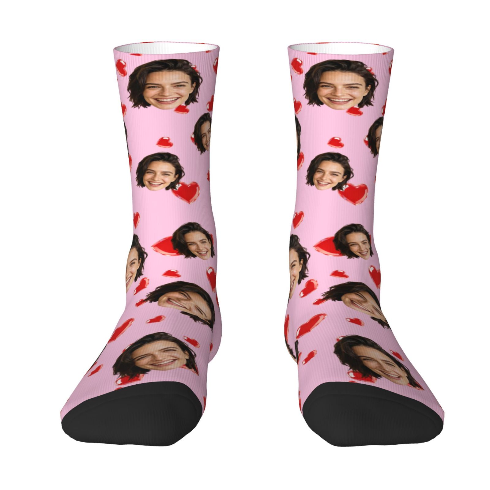맞춤형 얼굴 사진 양말, 개인 맞춤 디자인, 기념일,  - Socks Ankle Men 리뷰 및 가격