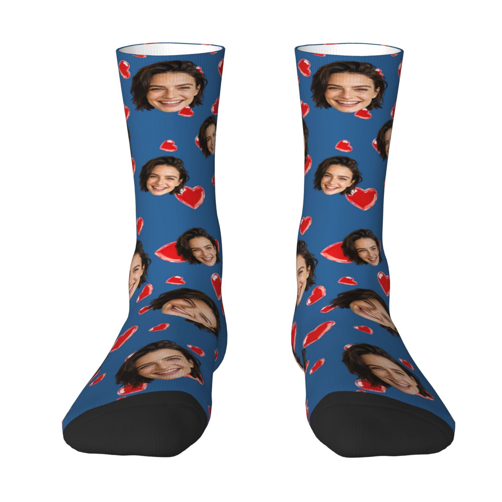 맞춤형 얼굴 사진 양말, 개인 맞춤 디자인, 기념일,  - Socks Ankle Men 리뷰 및 가격