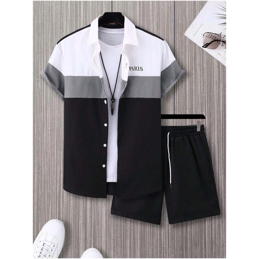 남성 패션 정장 블루 앤 화이트 패치워크 컬러 싱글 브 - Men'S Fashion Rules 리뷰 및 가격