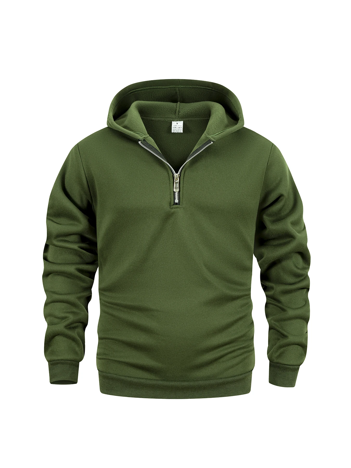 남성용 쿼터 집업 후드티 가을 따뜻한 긴팔 스웨트셔츠  - Mens Fashion Quarter Zip 리뷰 및 가격