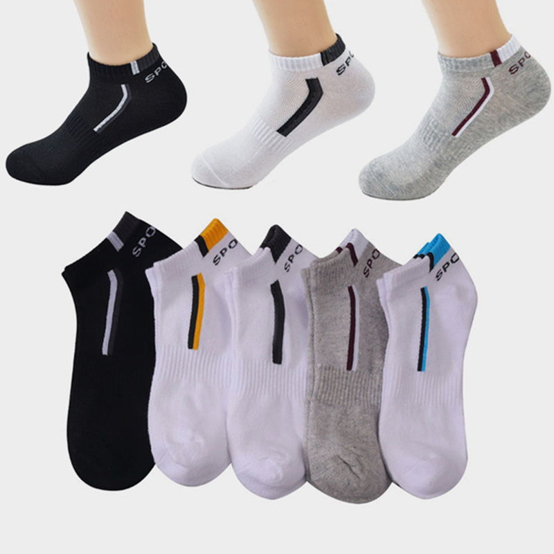 2 짝/몫 고품질 남성 발목 양말 통기성 면 스포츠 메 - Socks Ankle Men 리뷰 및 가격