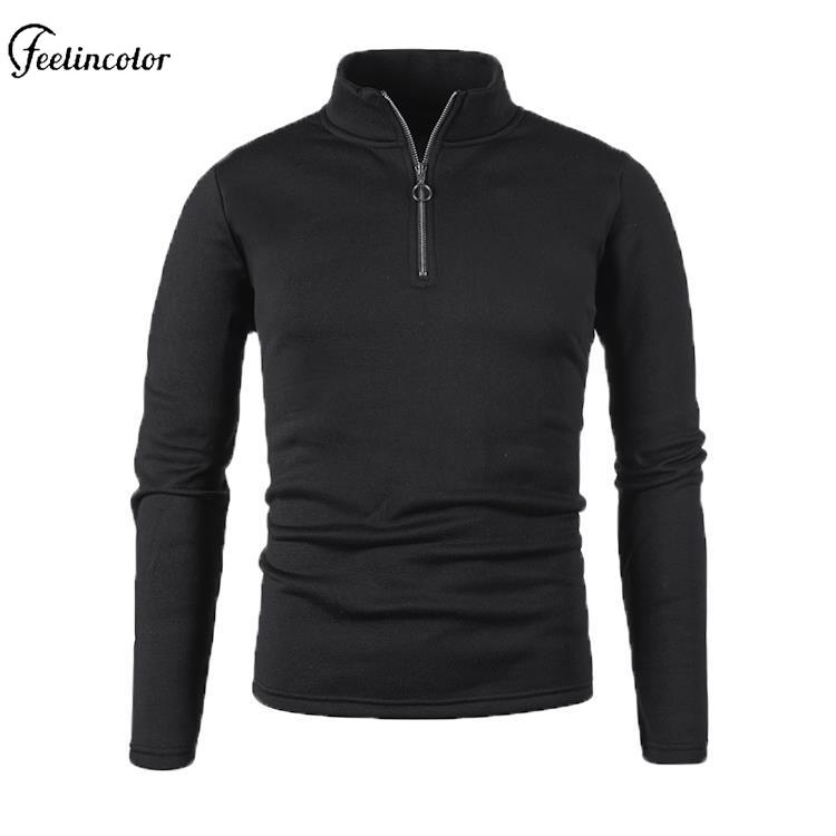 남성 헤더드 그레이 쿼터 집업 터틀넥 스웨트셔츠 캐주얼 - Mens Fashion Quarter Zip 리뷰 및 가격